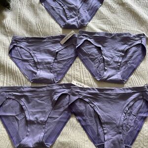 Soma Vanishing Edge Purple Bikini Panties Set